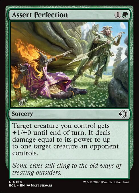 Assert Perfection - Lorwyn Eclipsed