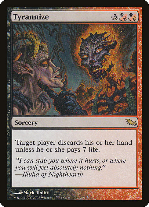 Tyrannize - Shadowmoor