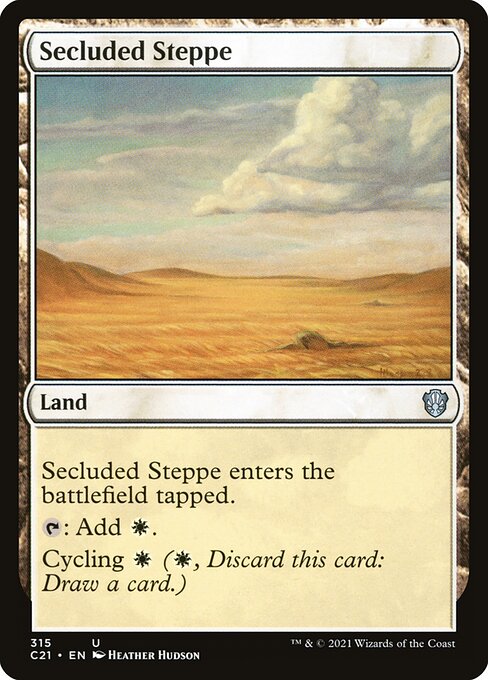 Secluded Steppe - Commander 2021