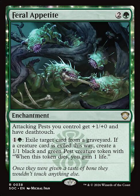 Feral Appetite - Secrets of Strixhaven Commander