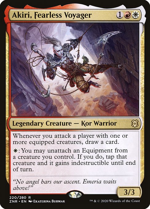 Akiri, Fearless Voyager - Zendikar Rising