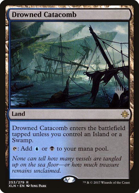 Drowned Catacomb - Ixalan Promos