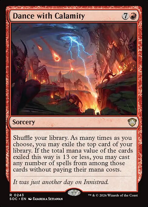 Dance with Calamity - Secrets of Strixhaven Commander