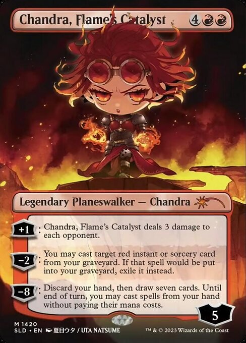 Chandra, Flame's Catalyst - Secret Lair Drop - Promo Foil