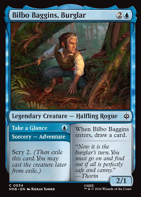 Bilbo Baggins, Burglar // Take a Glance - The Hobbit