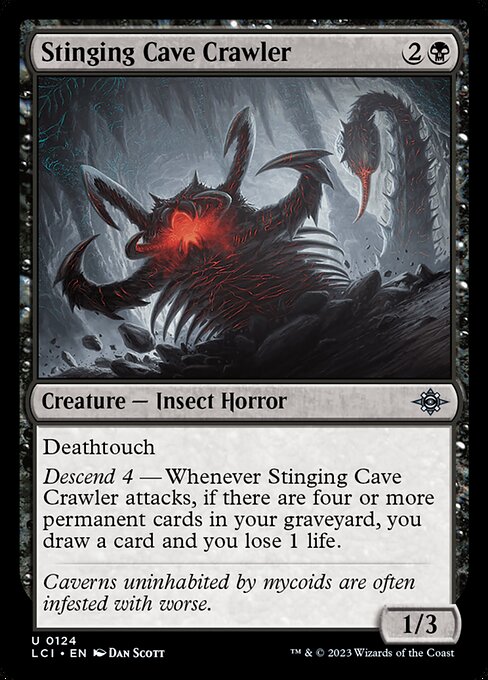 Stinging Cave Crawler - The Lost Caverns of Ixalan