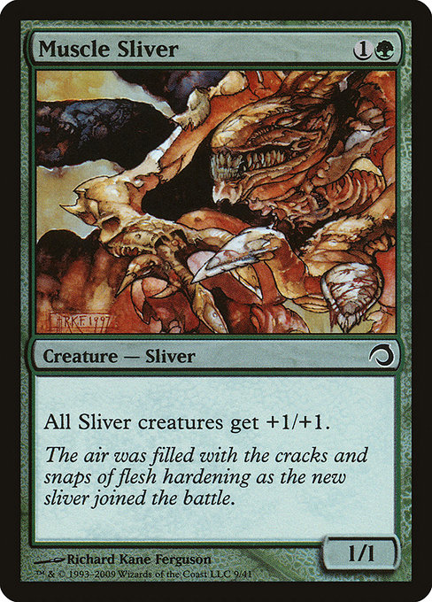 Muscle Sliver - Premium Deck Series: Slivers - Promo Foil