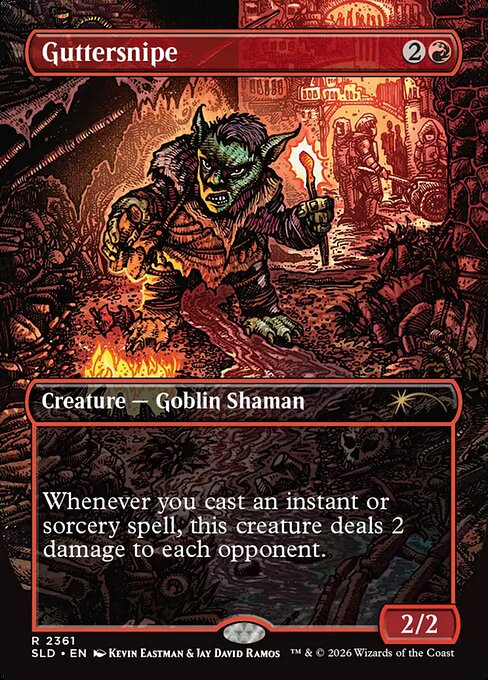 Guttersnipe - Secret Lair Drop - Borderless