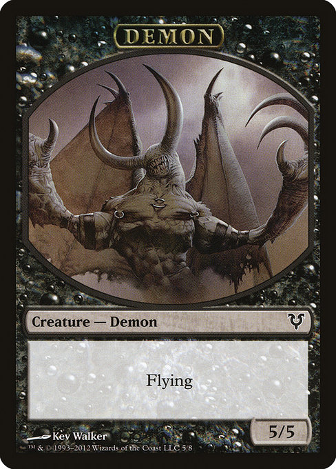 Demon - Avacyn Restored Tokens