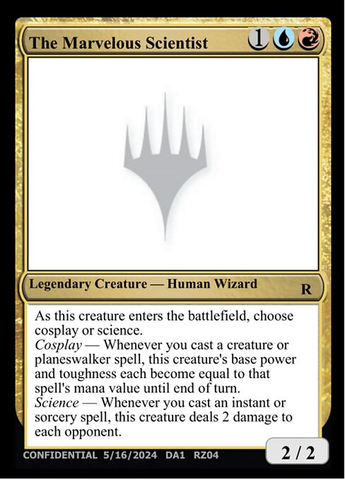 The Marvelous Scientist - Unknown Event