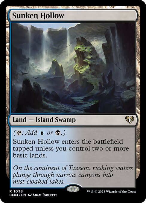 Sunken Hollow - Commander Masters