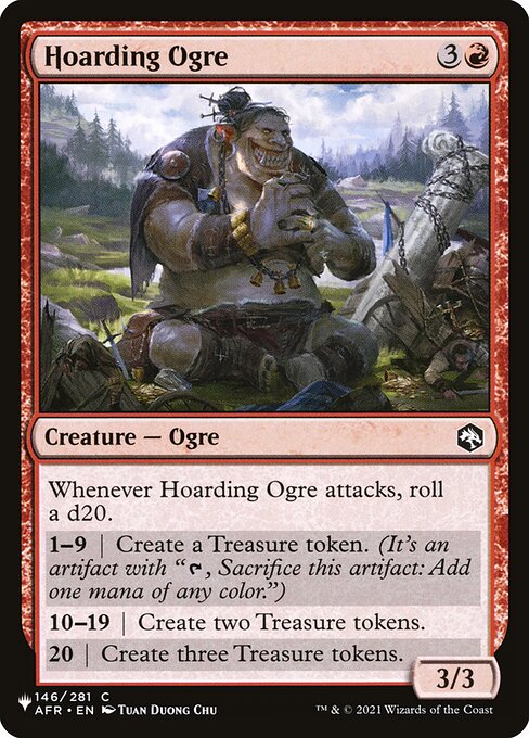 Hoarding Ogre - The List