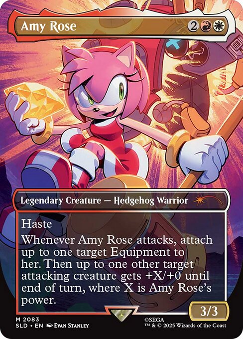 Amy Rose - Secret Lair Drop - Borderless