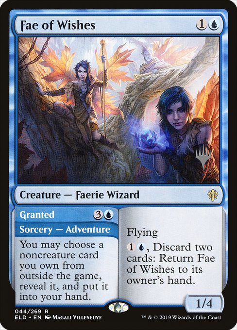 Fae of Wishes // Granted - Throne of Eldraine Promos