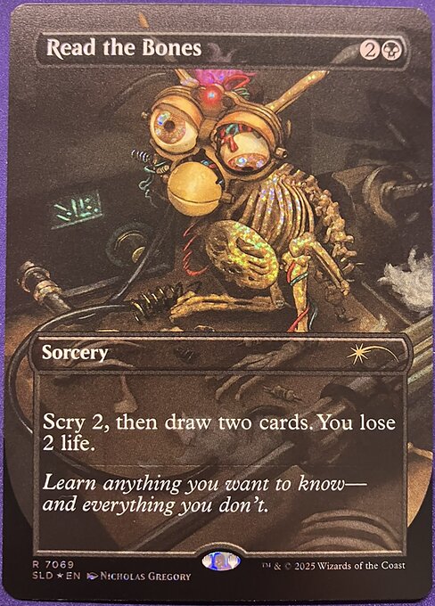 Read the Bones - Secret Lair Drop - Confetti Foil, Borderless