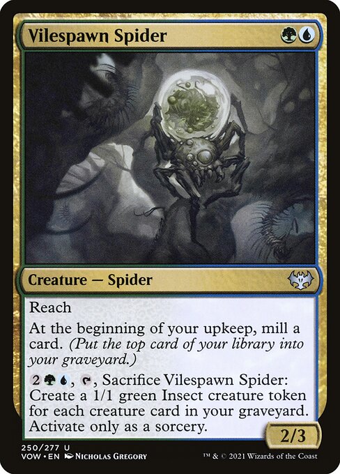 Vilespawn Spider - Innistrad: Crimson Vow