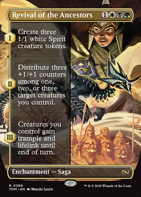 Revival of the Ancestors - Tarkir: Dragonstorm - Borderless