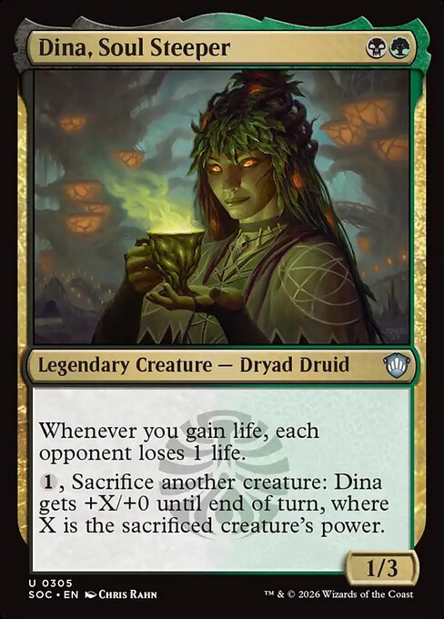 Dina, Soul Steeper - Secrets of Strixhaven Commander
