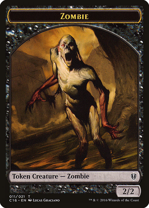 Zombie - Commander 2016 Tokens