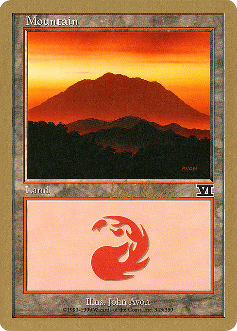 Mountain - World Championship Decks 1999