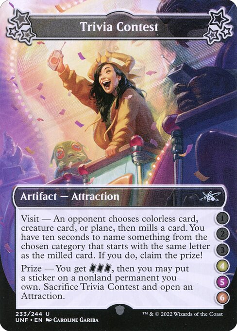 Trivia Contest - Unfinity