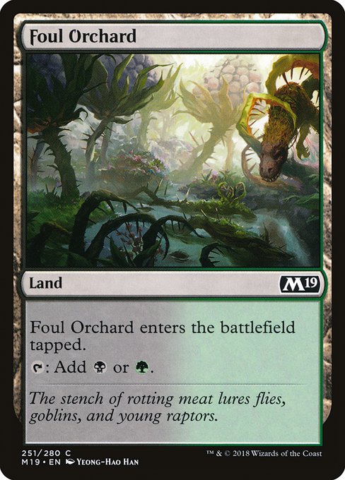 Foul Orchard - Core Set 2019