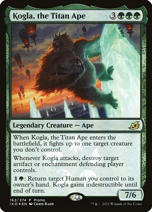 Kogla, the Titan Ape - Ikoria: Lair of Behemoths Promos