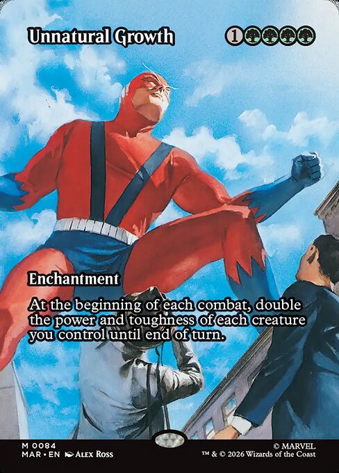 Unnatural Growth - Marvel Universe - Borderless