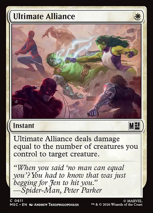 Ultimate Alliance - Marvel Super Heroes Commander