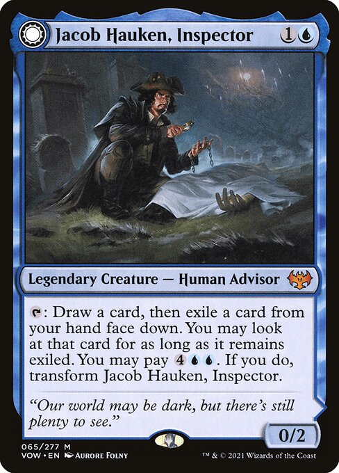 Jacob Hauken, Inspector // Hauken's Insight - Innistrad: Crimson Vow