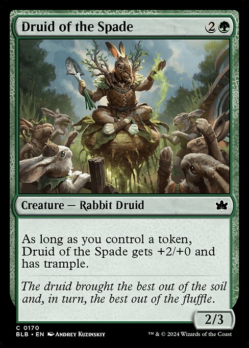 Druid of the Spade - Bloomburrow