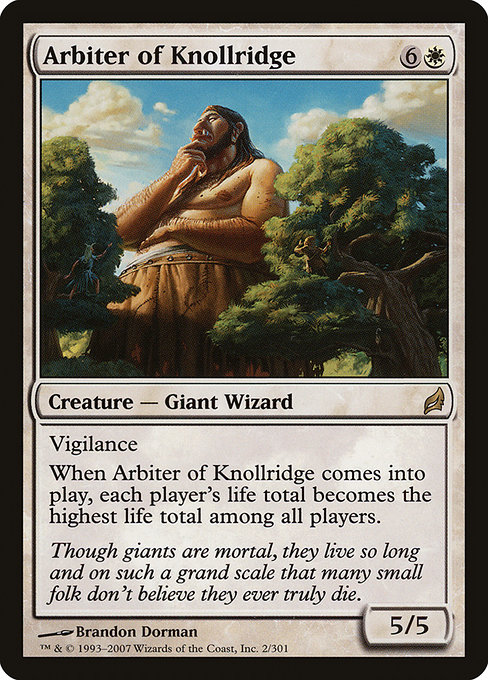 Arbiter of Knollridge - Lorwyn