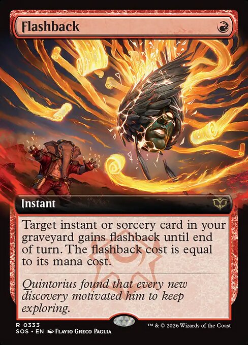 Flashback - Secrets of Strixhaven - Extended Art