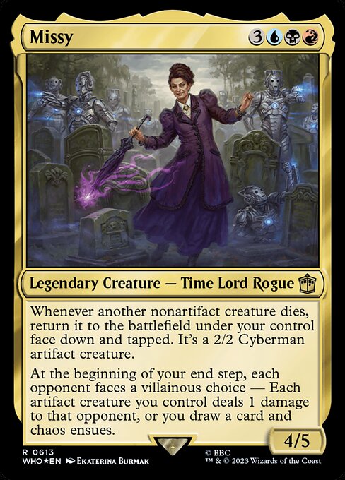 Missy - Doctor Who - Surge Foil