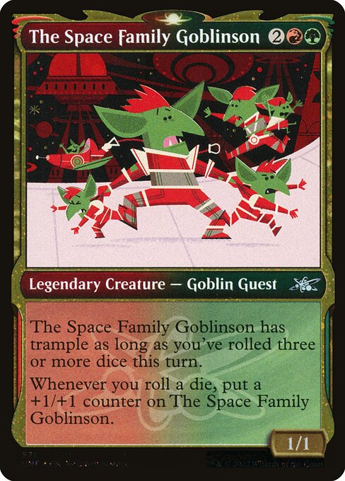 The Space Family Goblinson - Unfinity - Galaxy Foil