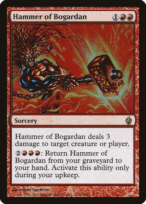 Hammer of Bogardan - Premium Deck Series: Fire and Lightning - Promo Foil