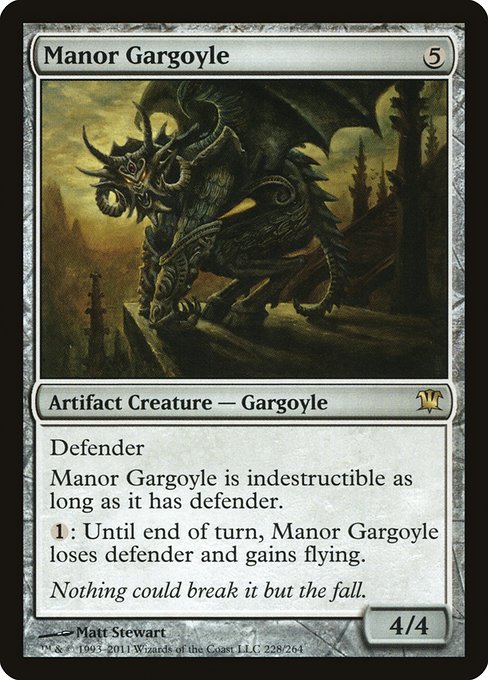 Manor Gargoyle - Innistrad