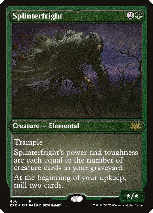 Splinterfright - Double Masters 2022 - Etched Foil