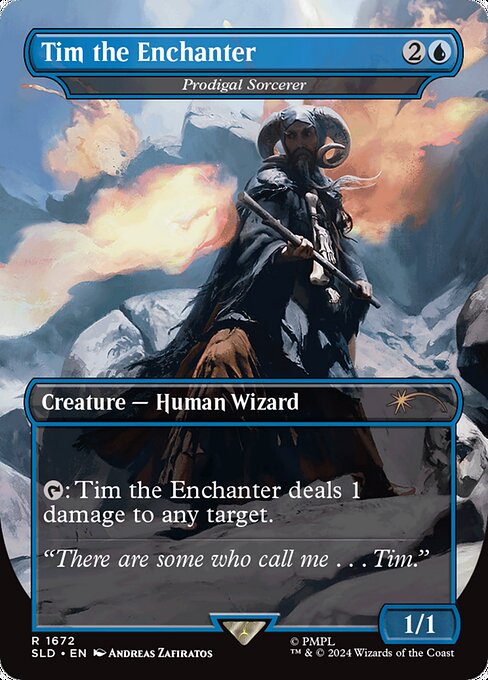 Tim the Enchanter (Prodigal Sorcerer) - Secret Lair Drop