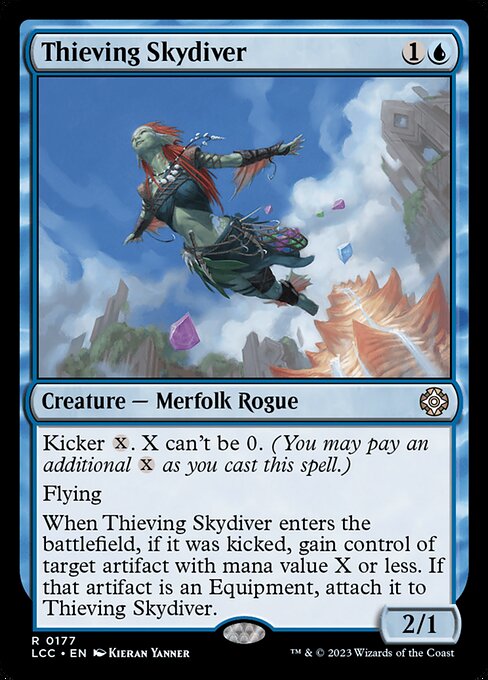 Thieving Skydiver - The Lost Caverns of Ixalan Commander