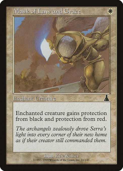 Mask of Law and Grace - Urza's Destiny