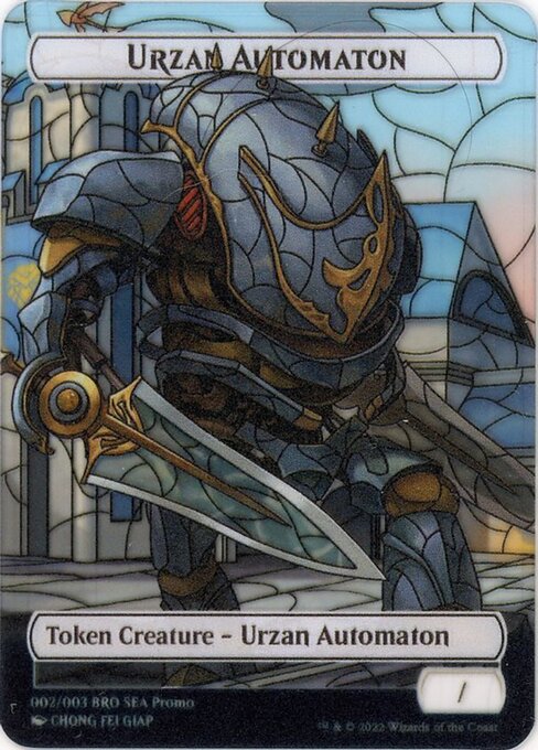 Urzan Automaton - The Brothers' War Southeast Asia Tokens