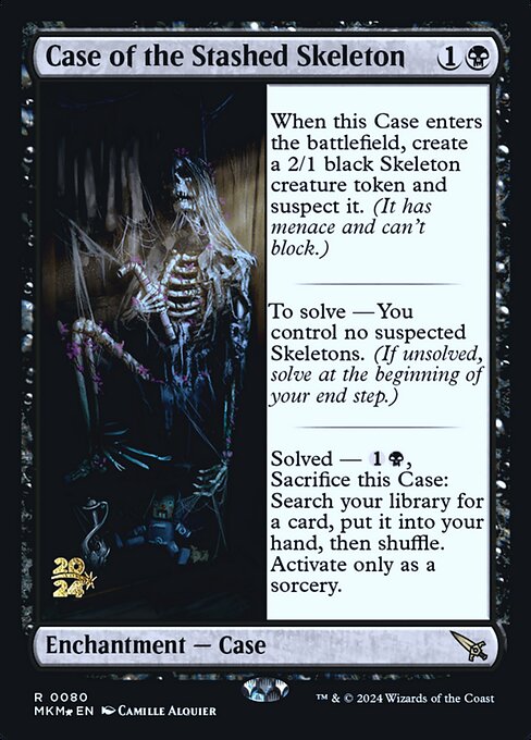 Case of the Stashed Skeleton - Murders at Karlov Manor Promos - Promo Foil