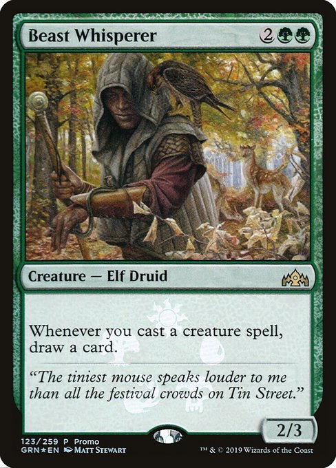 Beast Whisperer - Resale Promos - Promo Foil