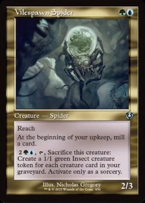 Vilespawn Spider - Innistrad Remastered