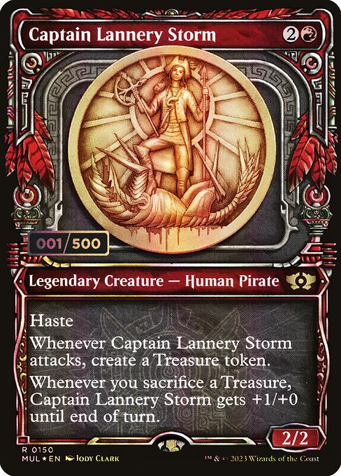 Captain Lannery Storm - Multiverse Legends - Double Rainbow, Showcase