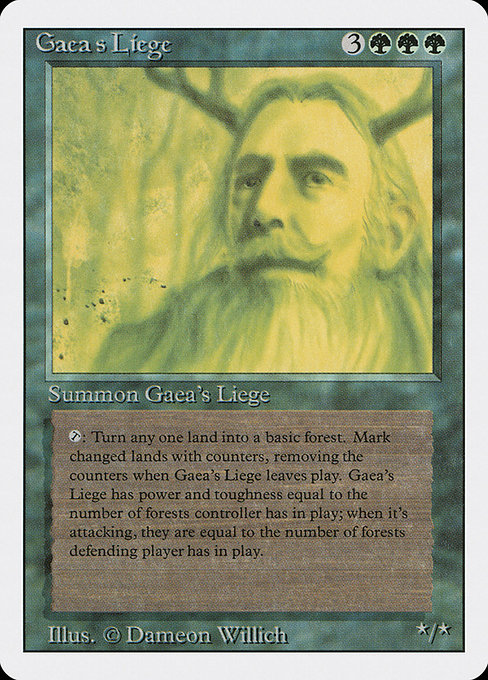 Gaea's Liege - Revised Edition