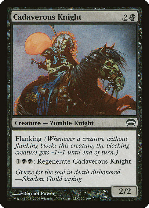 Cadaverous Knight - Planechase