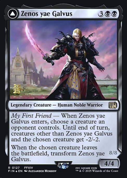 Zenos yae Galvus // Shinryu, Transcendent Rival - Final Fantasy Promos