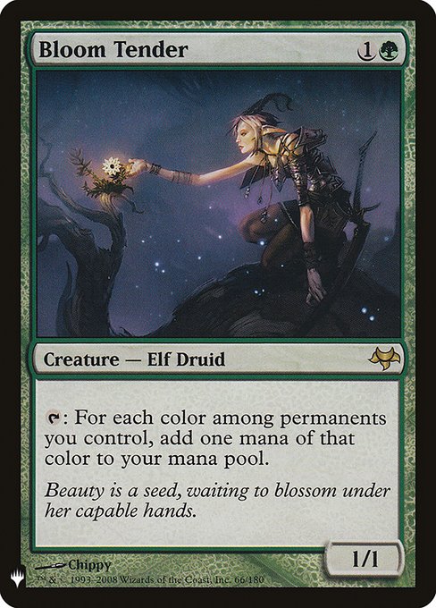 Bloom Tender - The List